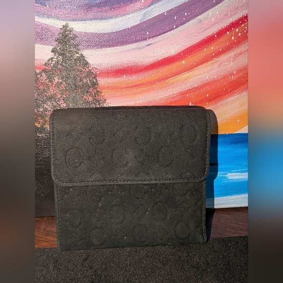 Celine Black Compact Wallet - Picture 1 of 9